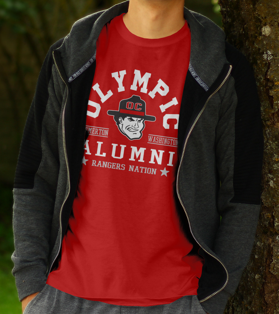 Olympic College Alumni Rangers Nation Bremerton Washington OC T-Shirt
