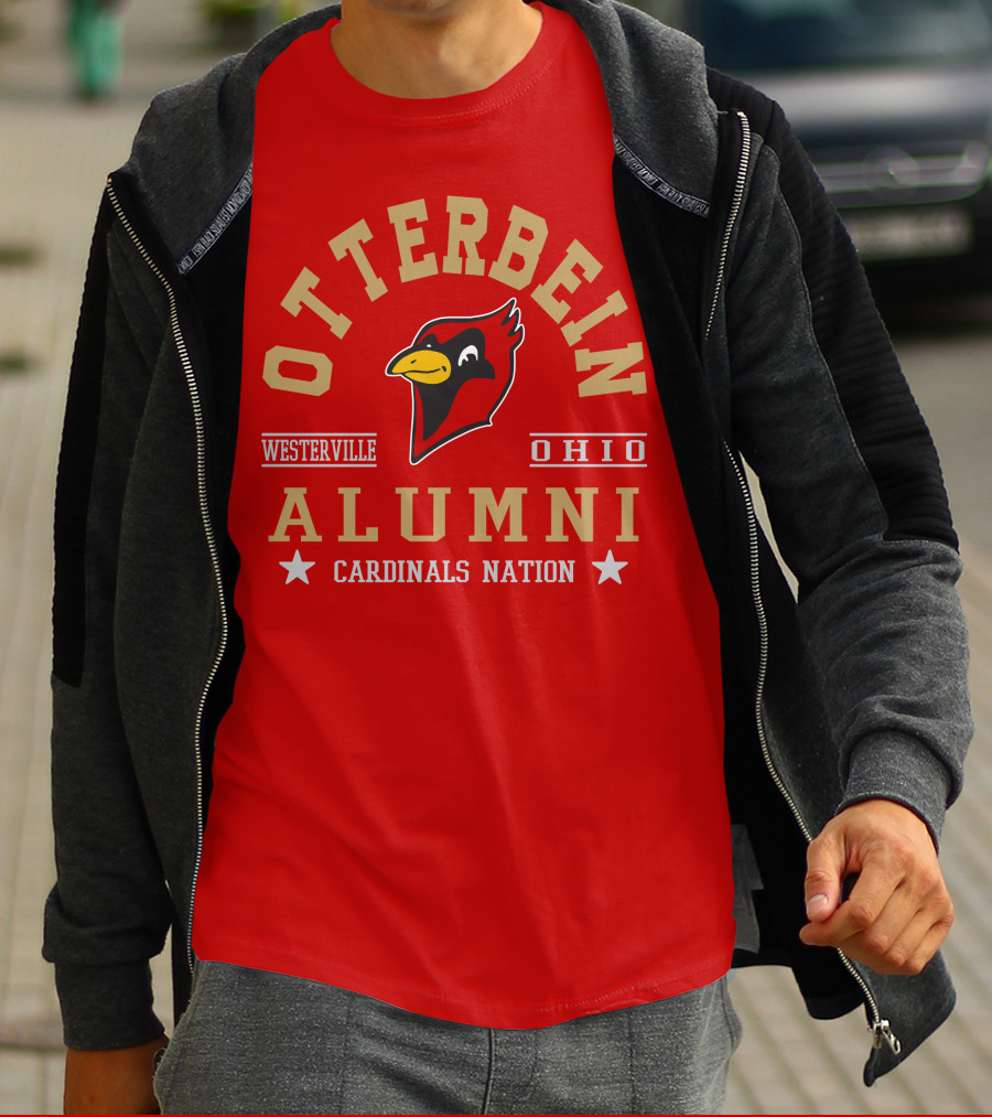 Otterbein Alumni Cardinals Nation Westerville Ohio T-Shirt