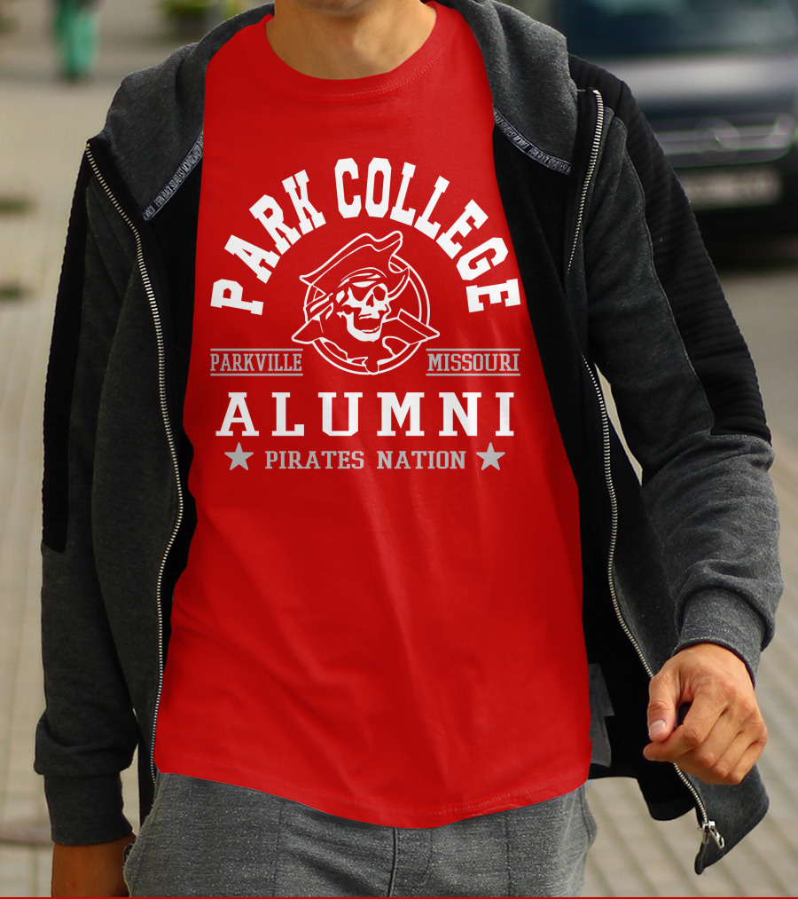 Park College Alumni Pirates Nation Parkville Missouri T-Shirt