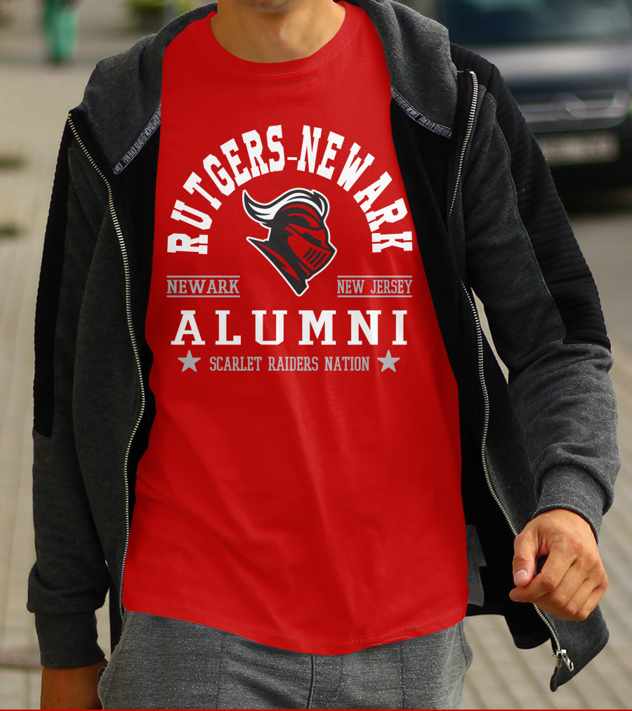 Rutgers-Newark Alumni Scarlet Raiders Nation Newark New Jersey T-Shirt