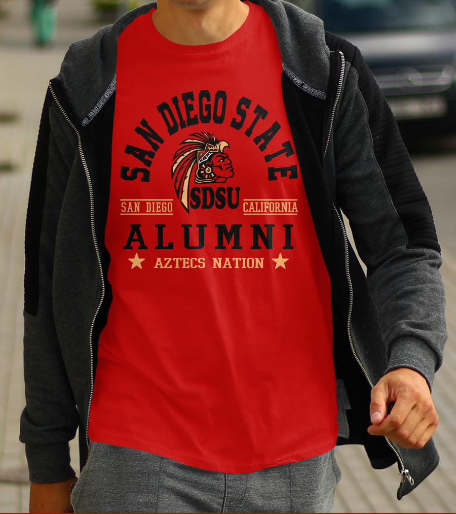 San Diego State California SDSU Alumni Aztecs Nation T-Shirt