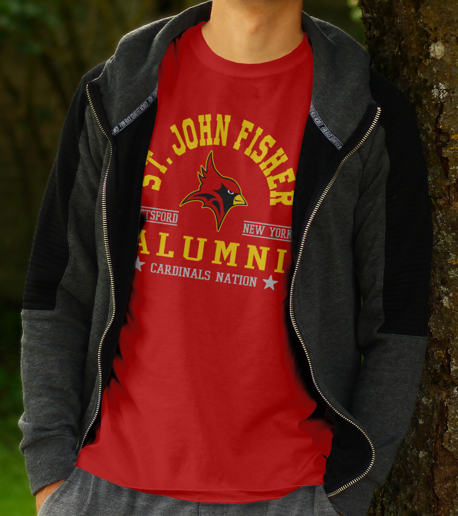 St John Fisher Cardinals Alumni Pittsford New York Nation T-Shirt