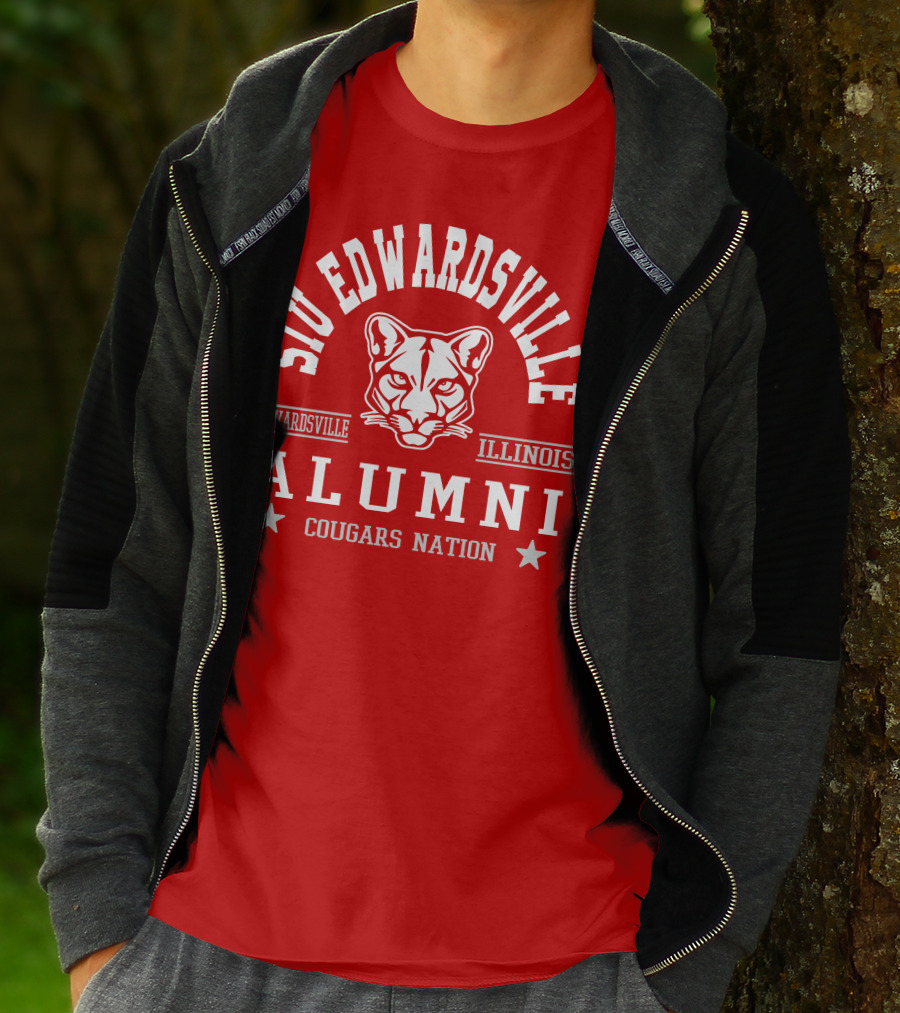 SIU Edwardsville Alumni Cougars Nation Edwardsville Illinois T-Shirt