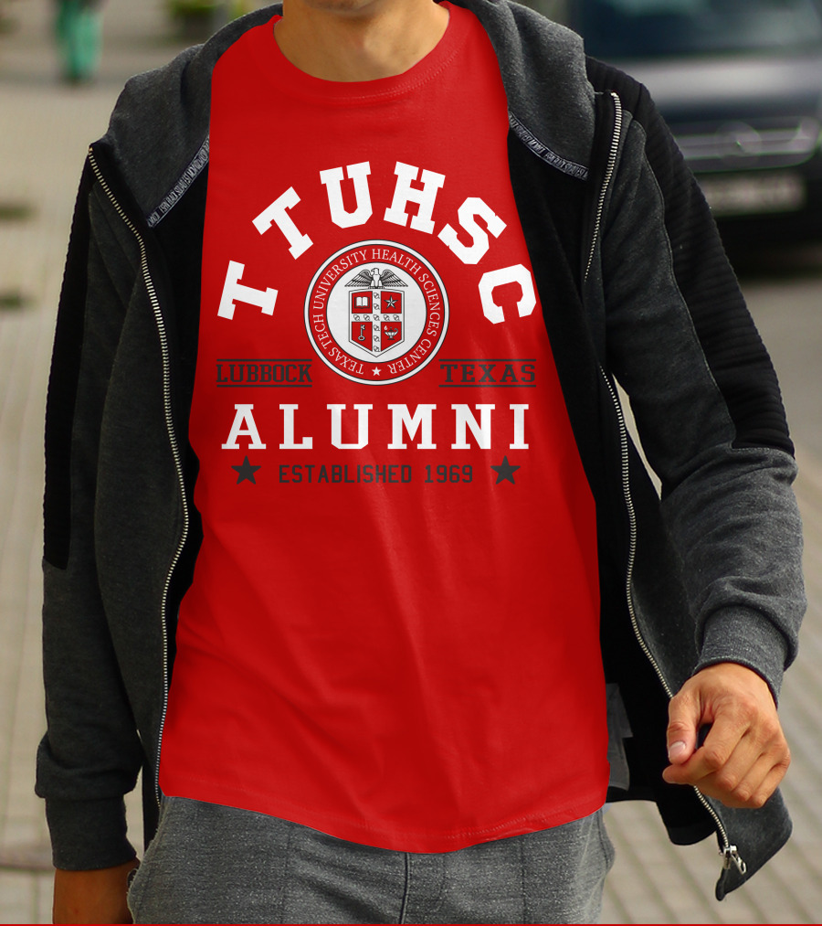 TTUHSC Lubbock Texas Alumni Established 1969 T-Shirt