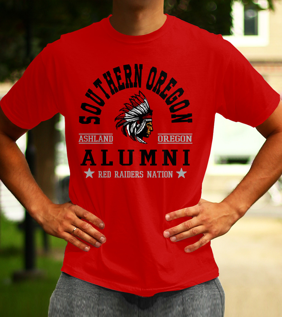 Southern Oregon Ashland Alumni Red Raiders Nation T-Shirt