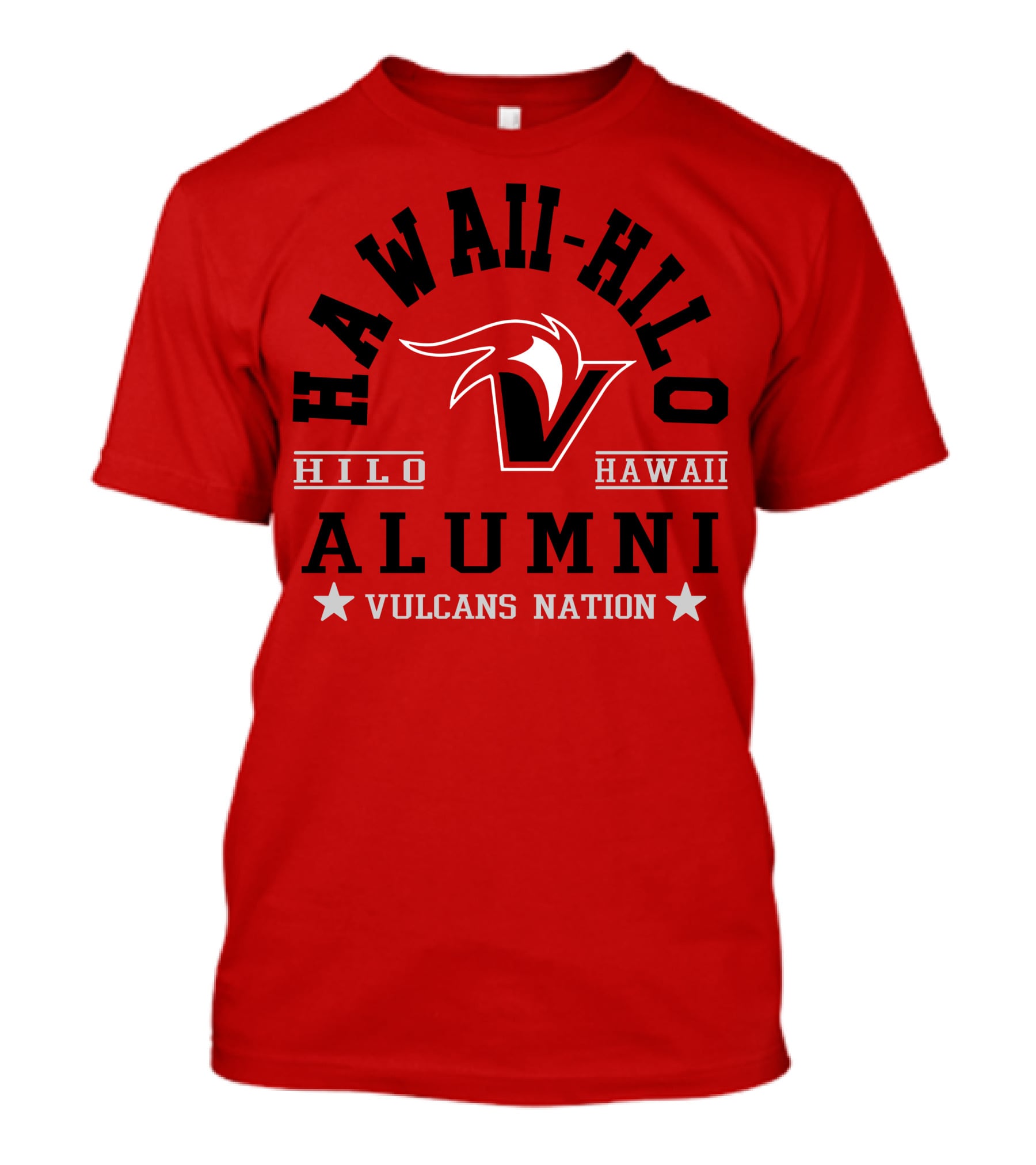Hawaii-Hilo Vulcans Alumni Vulcans Nation Hilo Hawaii T-Shirt
