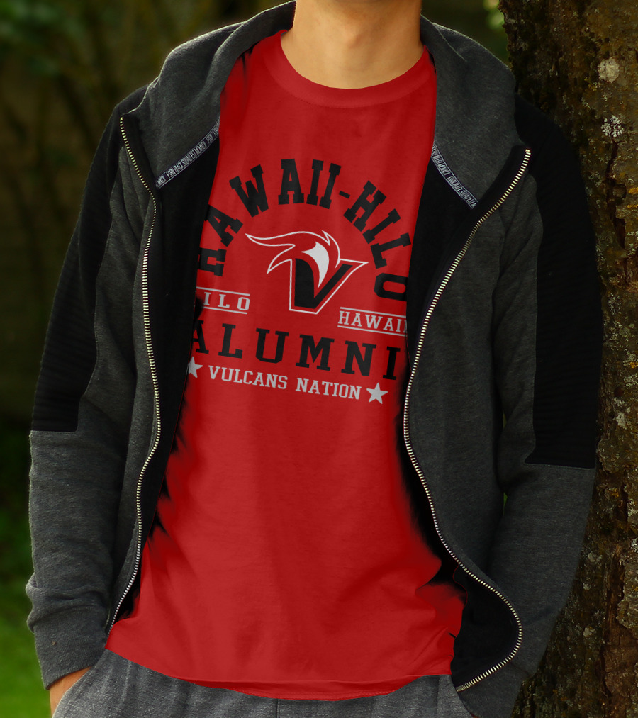 Hawaii-Hilo Vulcans Alumni Vulcans Nation Hilo Hawaii T-Shirt