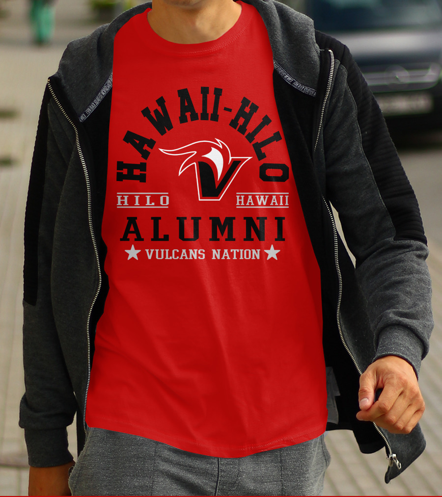 Hawaii-Hilo Vulcans Alumni Vulcans Nation Hilo Hawaii T-Shirt