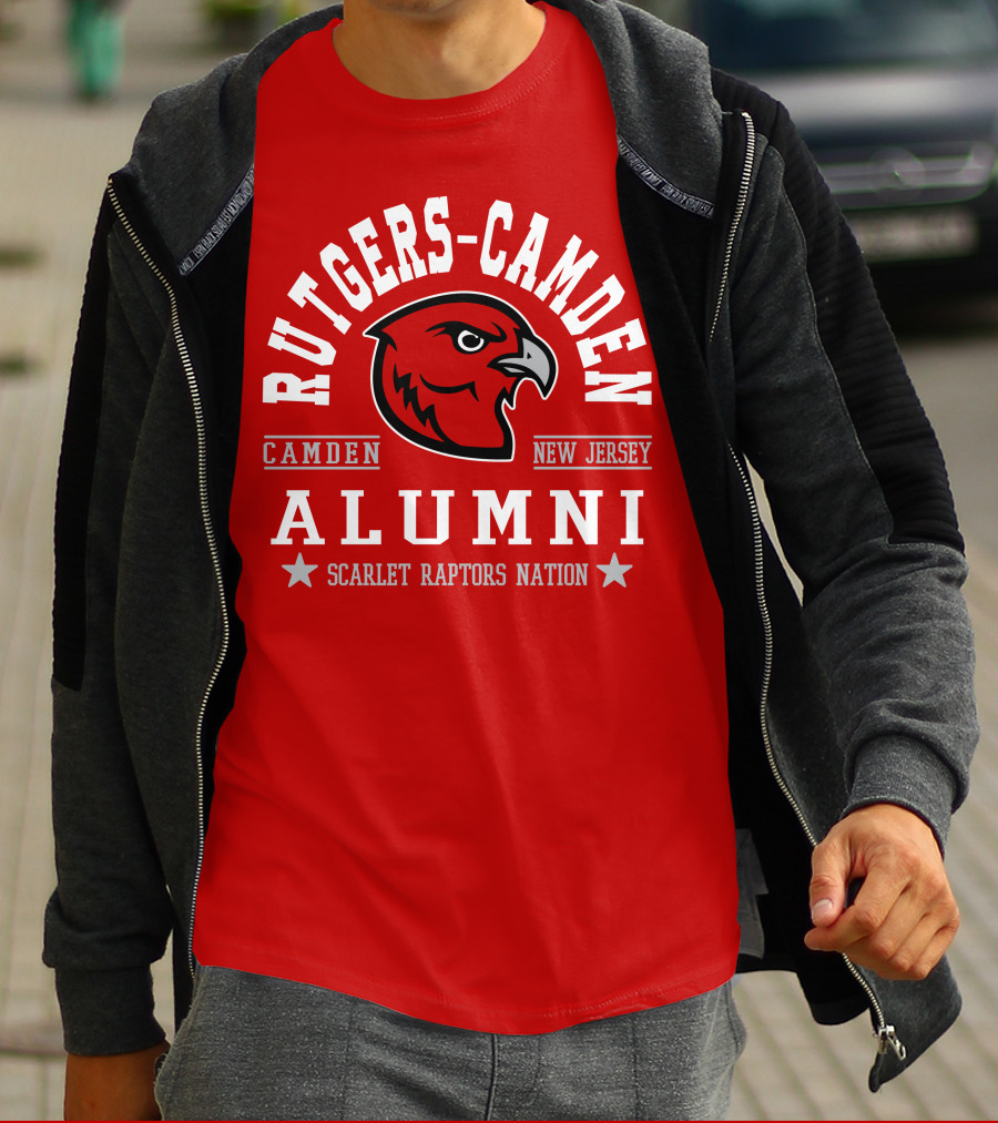 Rutgers-Camden New Jersey Alumni Scarlet Raptors Nation T-Shirt