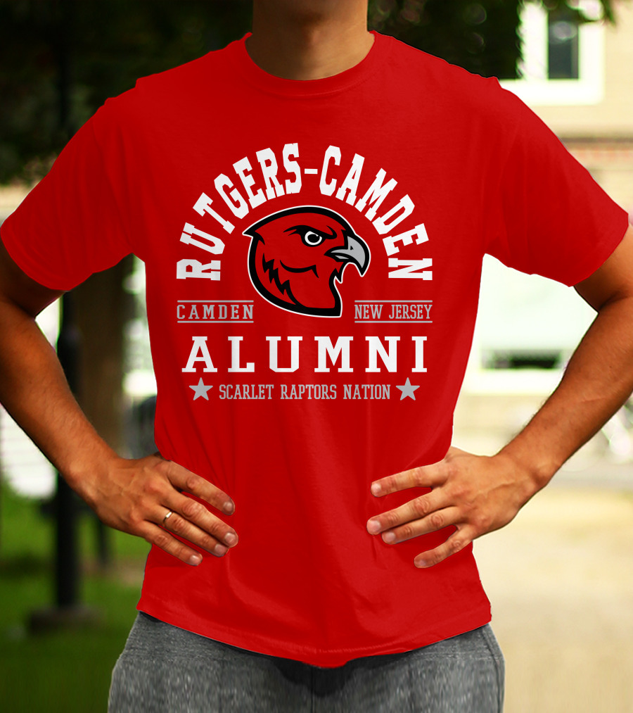 Rutgers-Camden New Jersey Alumni Scarlet Raptors Nation T-Shirt