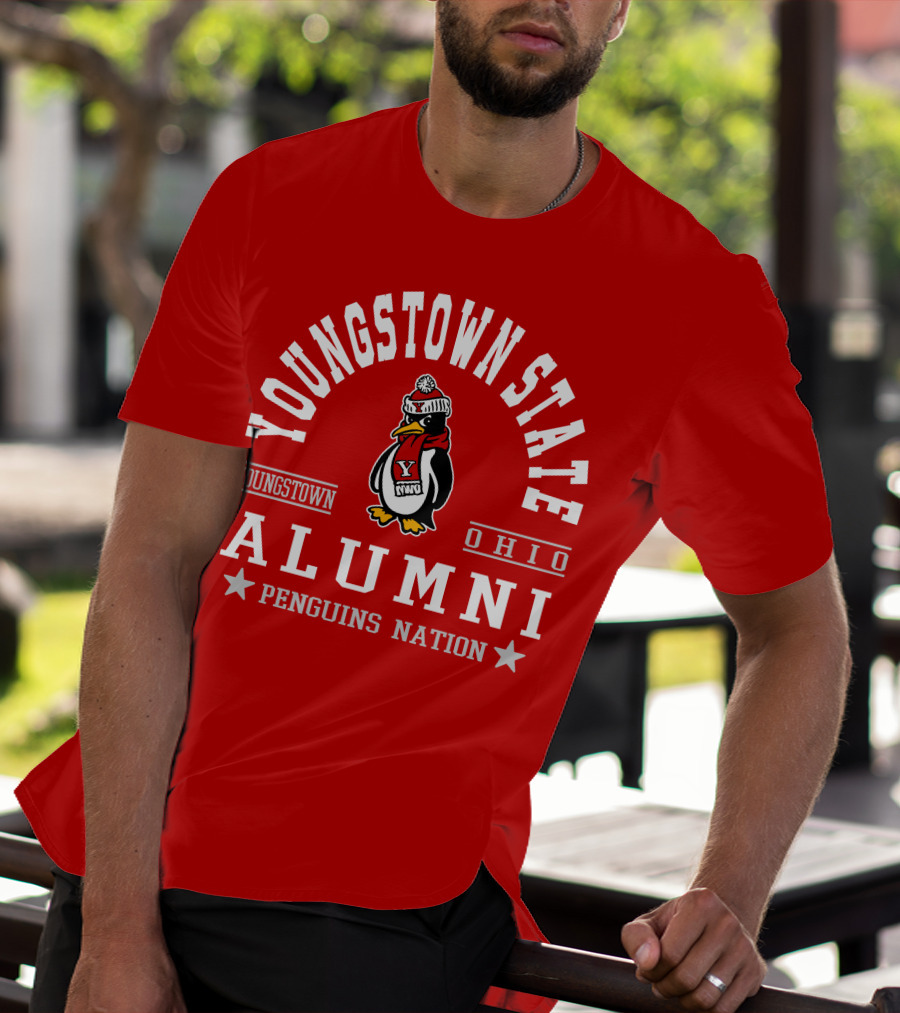 Youngstown State Ohio Alumni Penguins Nation T-Shirt
