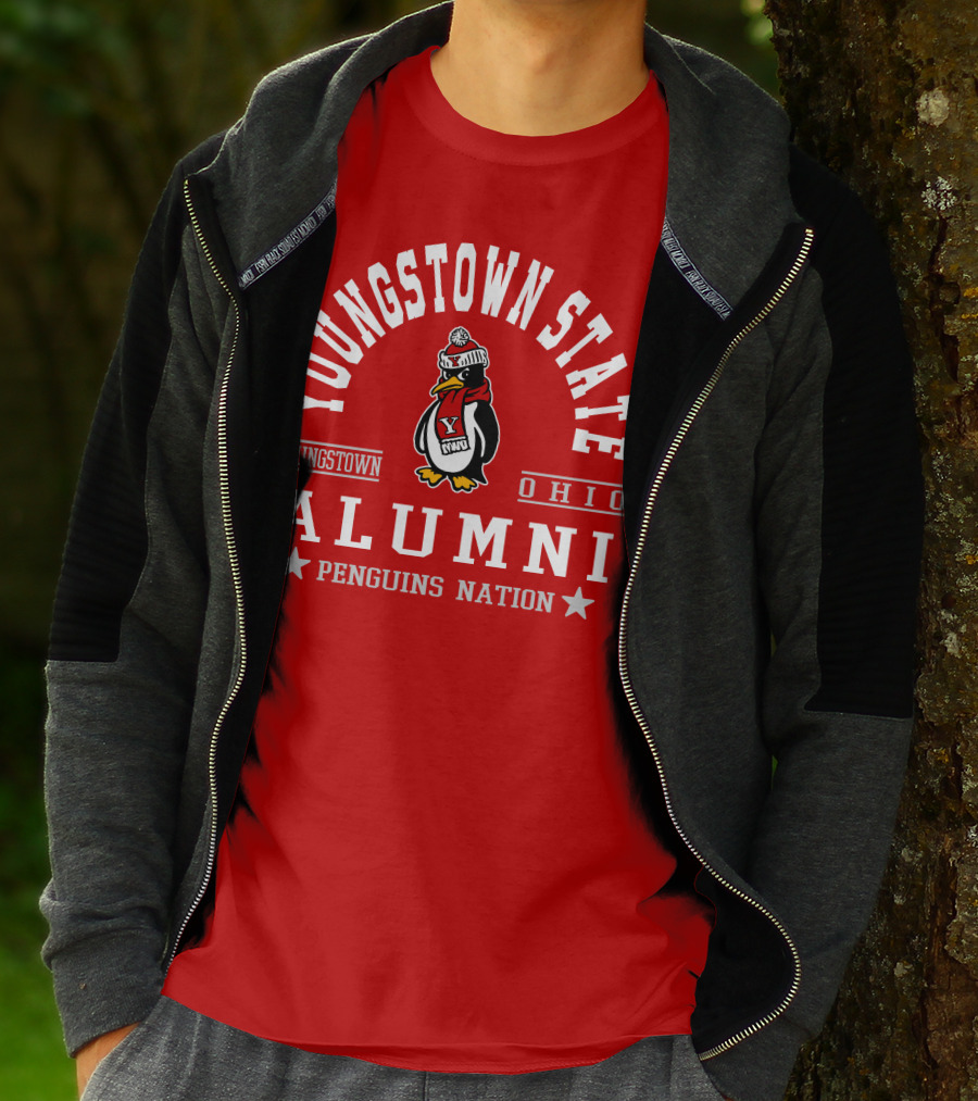 Youngstown State Ohio Alumni Penguins Nation T-Shirt