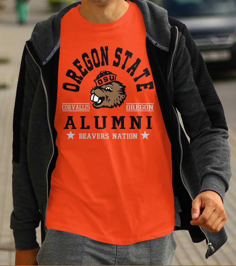 Oregon State Alumni Beavers Nation Corvallis OSU T-Shirt