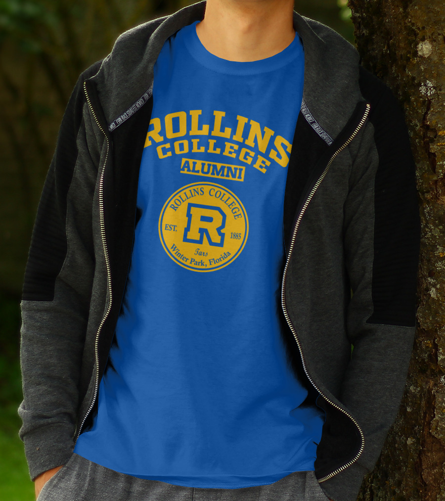 Rollins College Alumni R Logo Winter Park Florida Est. 1885 T-Shirt