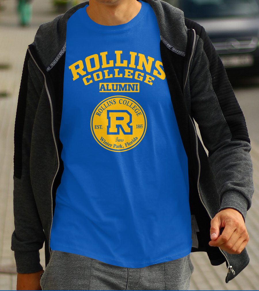 Rollins College Alumni R Logo Winter Park Florida Est. 1885 T-Shirt