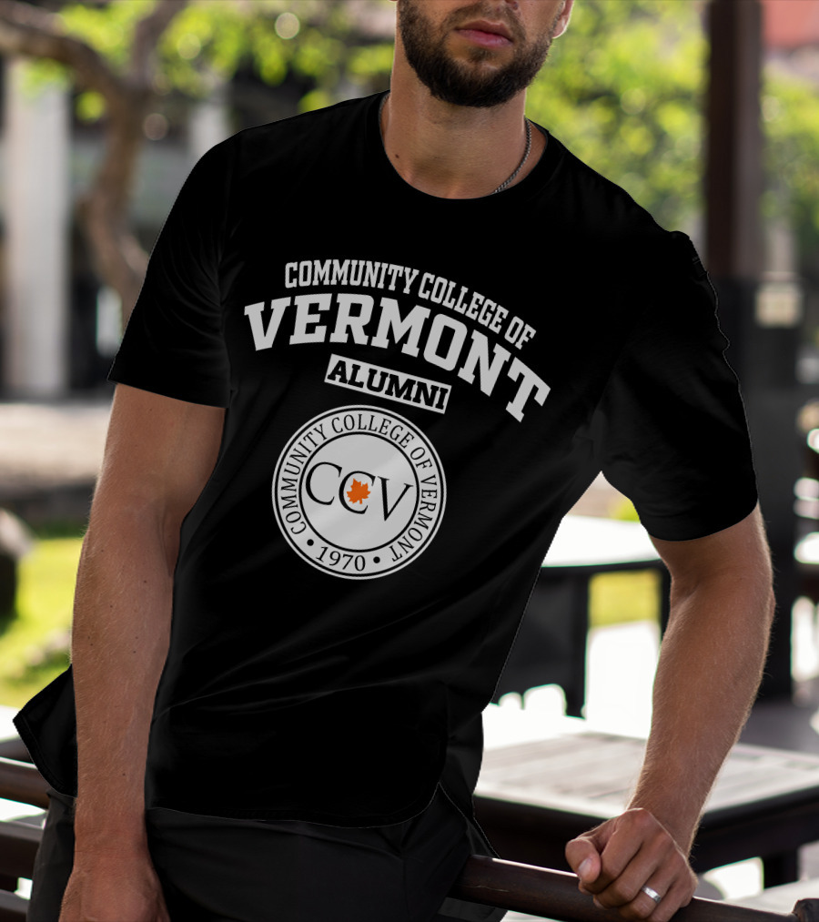 Community College Of Vermont Alumni 1970 Seal CCV T-Shirt