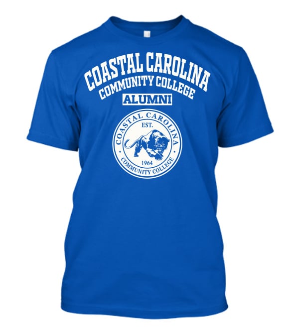 Coastal Carolina Community College Alumni Est. 1964 Panther T-Shirt