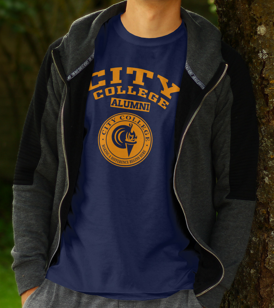 City College Alumni Making A Difference Begins Here T-Shirt