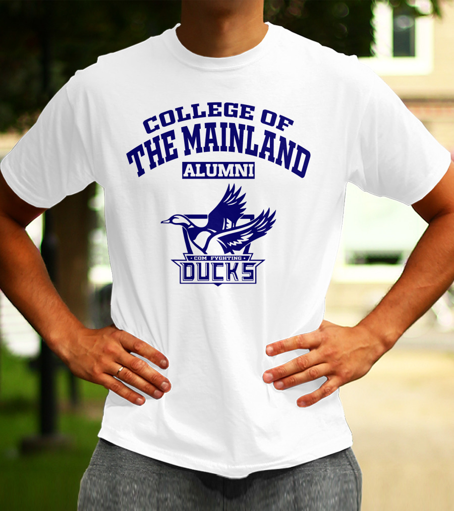 College Of The Mainland Alumni Com Fighting Ducks T-Shirt