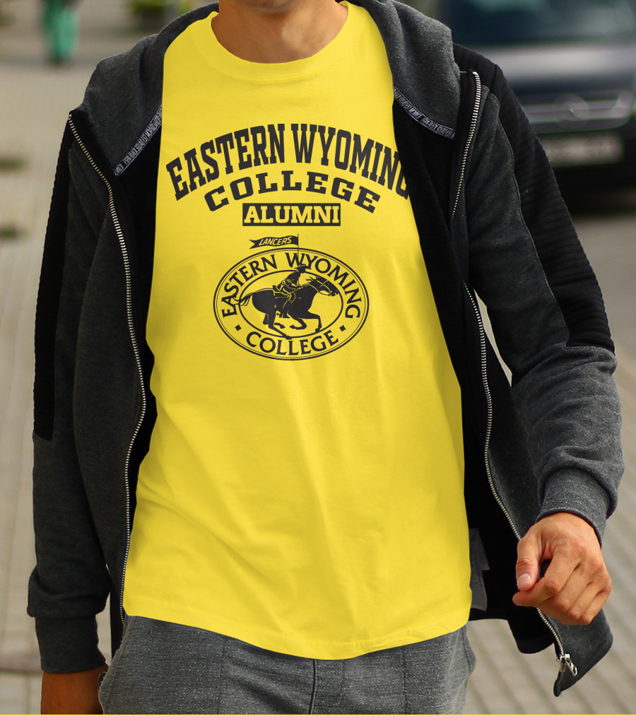 EASTERN WYOMING COLLEGE ALUMNI LANCERS RIDER T-Shirt