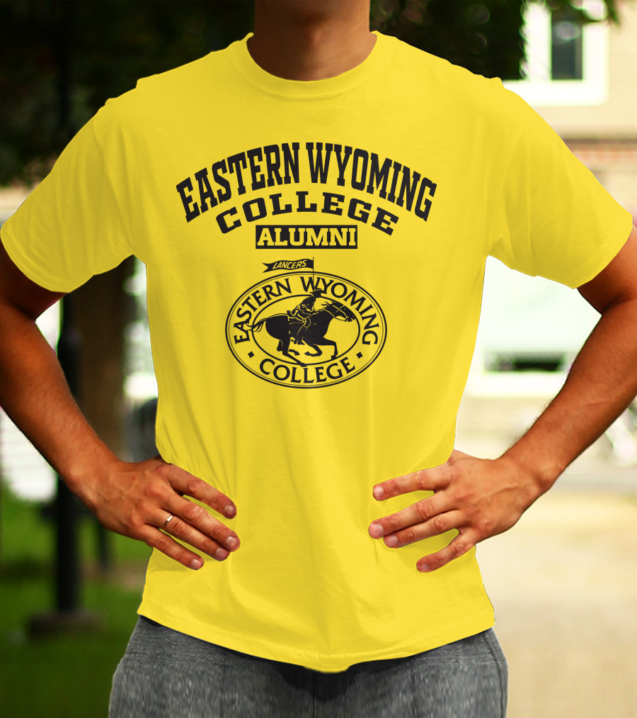 EASTERN WYOMING COLLEGE ALUMNI LANCERS RIDER T-Shirt