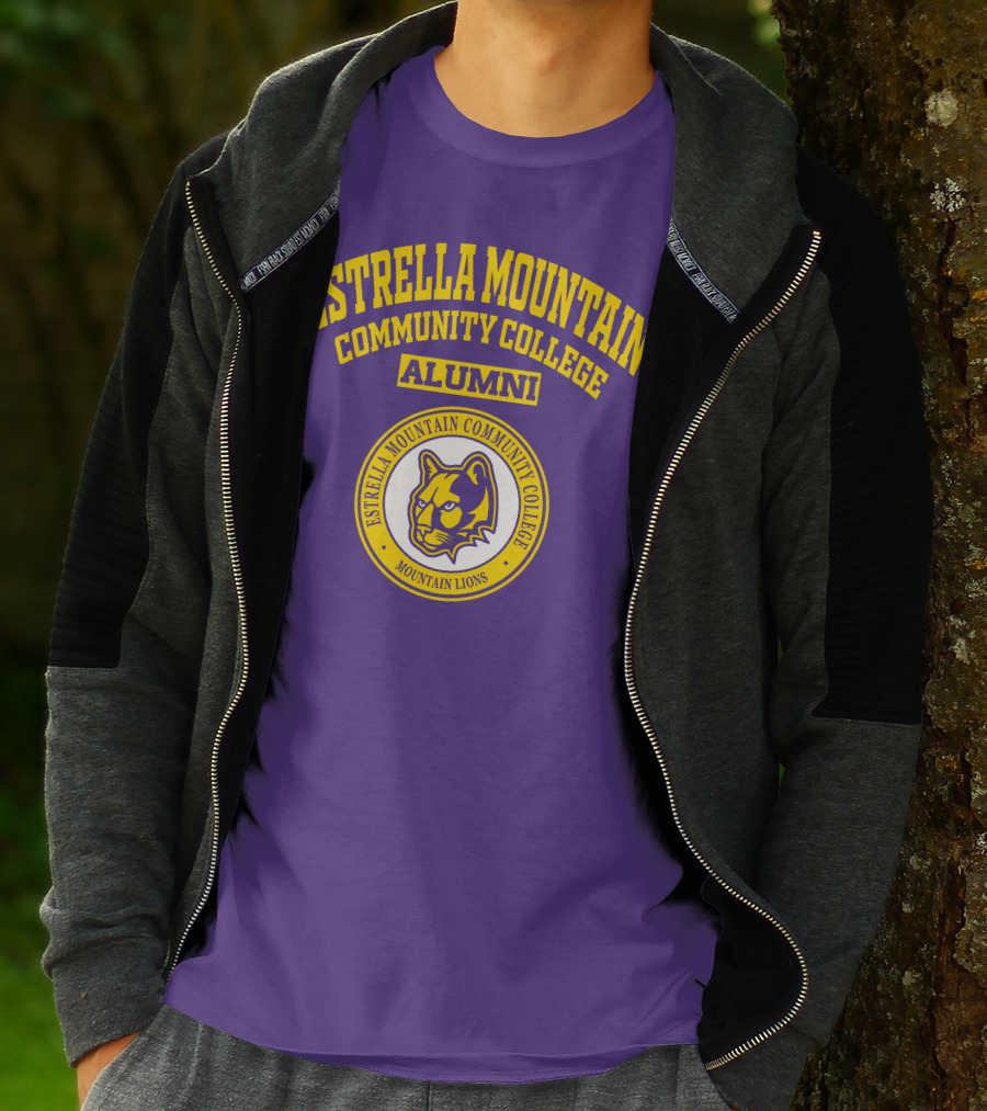 Estrella Mountain Community College Alumni Mountain Lions T-Shirt