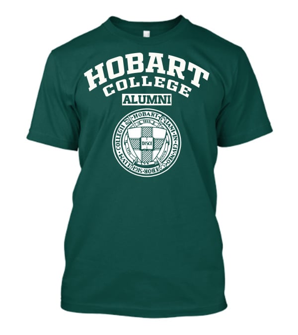 Hobart College Alumni Seal Disce 1822 Ebor Sicut Lilium Candidum T-Shirt