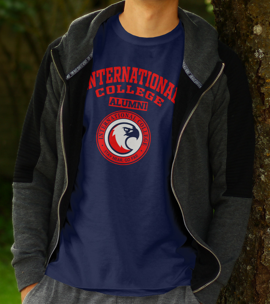 International College Alumni Stay Near Go Far T-Shirt