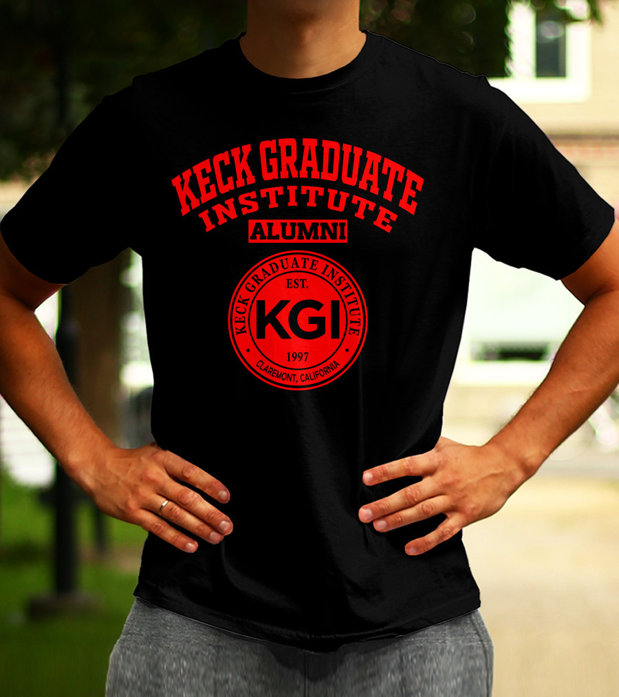KECK GRADUATE INSTITUTE ALUMNI KGI EST. 1997 CLAREMONT CALIFORNIA T-Shirt