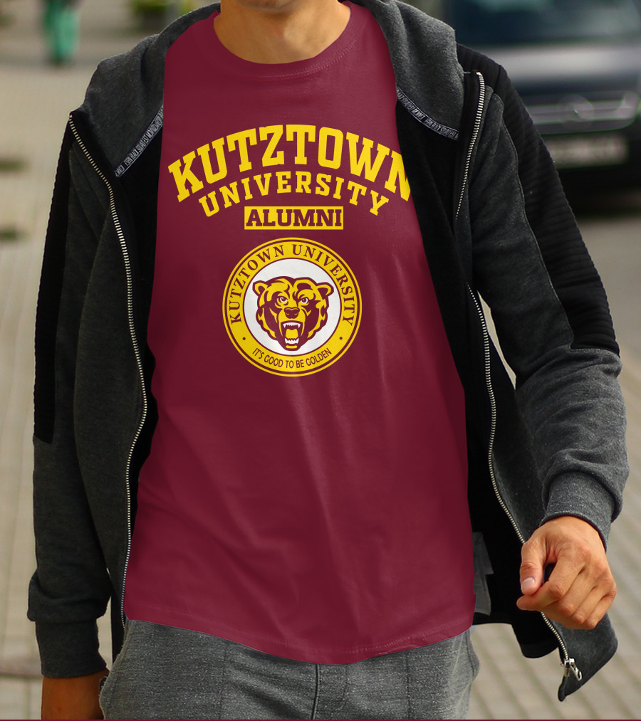 Kutztown University Alumni Bear It's Good To Be Golden T-Shirt