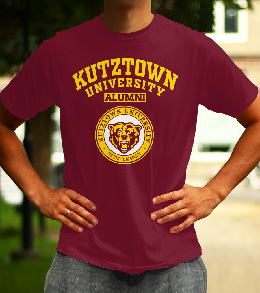 Kutztown University Alumni Bear It's Good To Be Golden T-Shirt