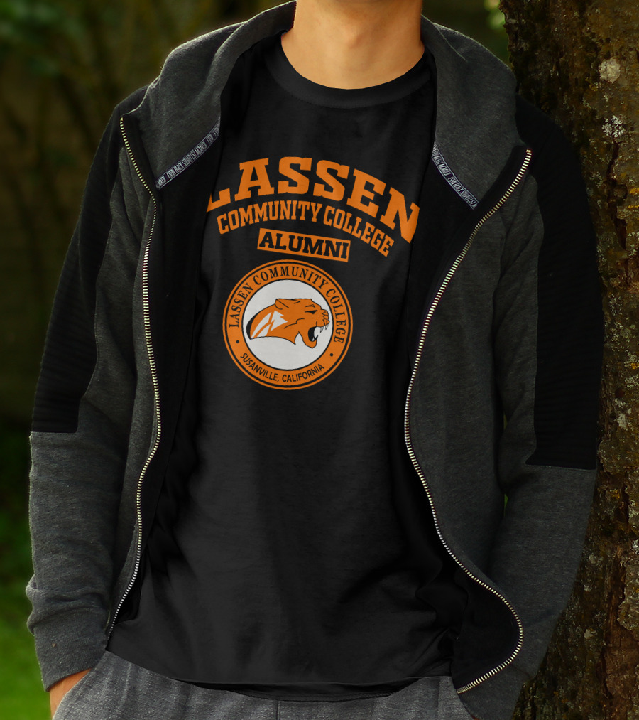 Lassen Community College Alumni Susanville California Tiger T-Shirt