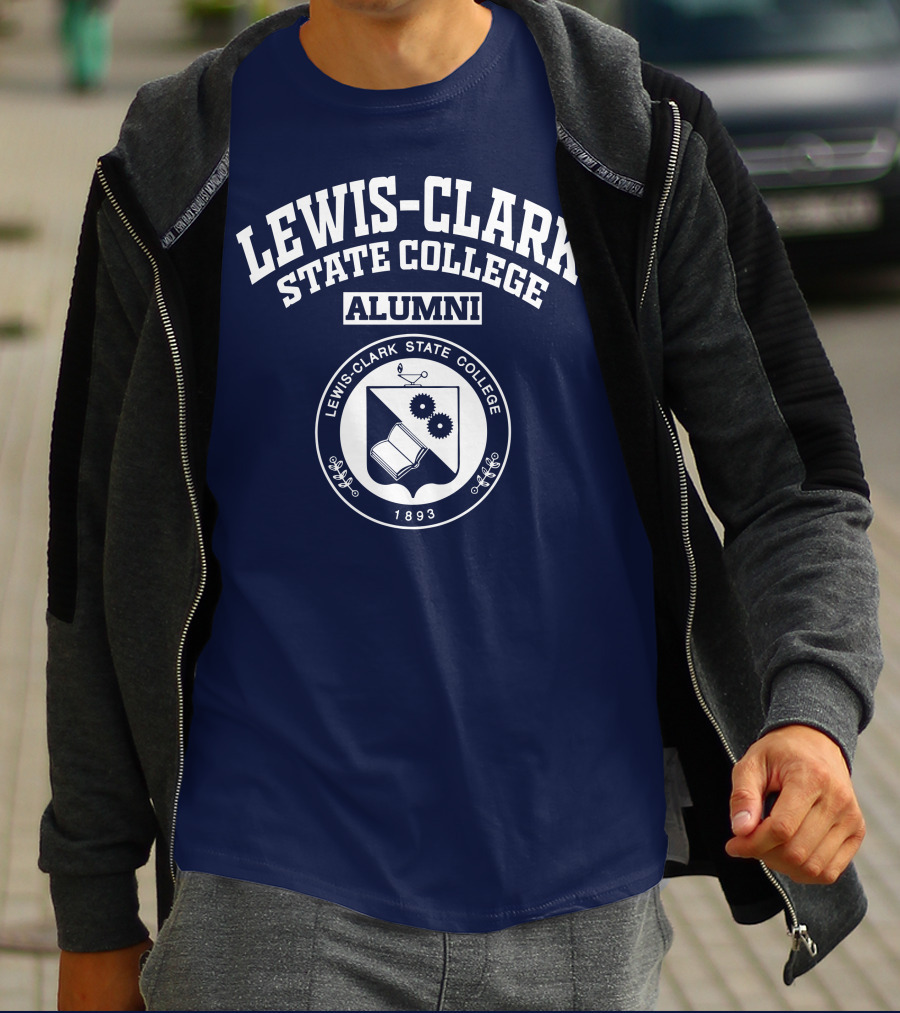 Lewis-Clark State College Alumni 1893 Emblem T-Shirt