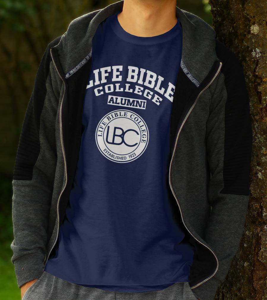 LIFE Bible College Alumni LBC Established 1923 T-Shirt
