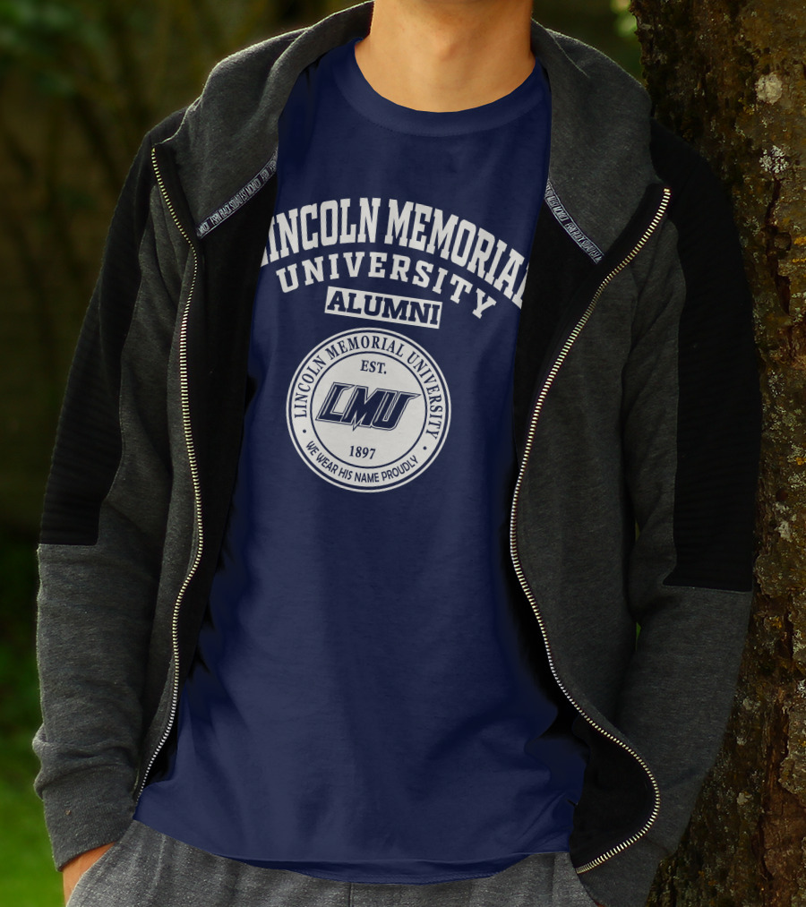 Lincoln Memorial University Alumni Est. 1897 LMU We Wear His Name Proudly T-Shirt