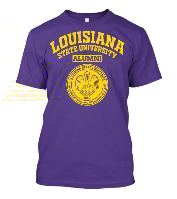 Louisiana State University Alumni Emblem 1860 T-Shirt