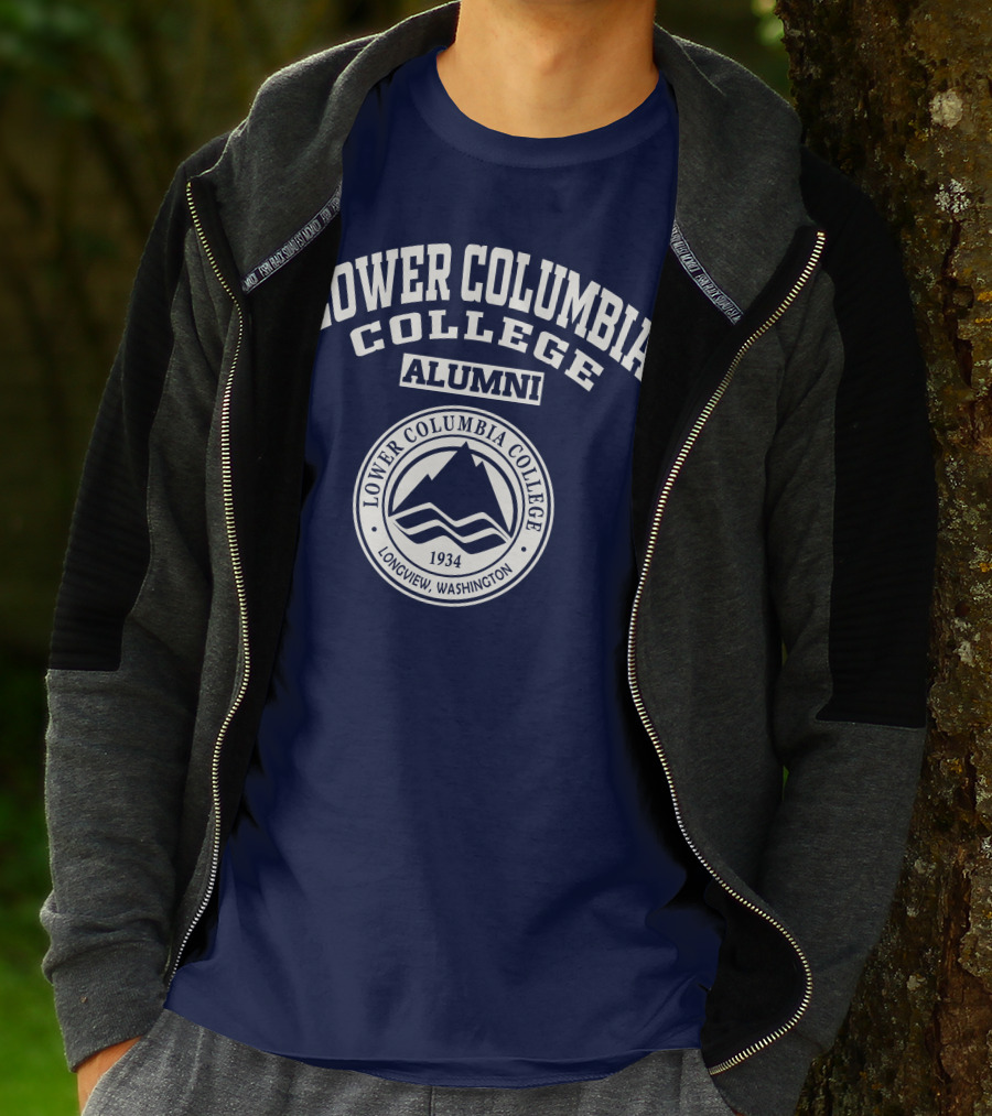 Lower Columbia College Alumni 1934 Longview Washington T-Shirt