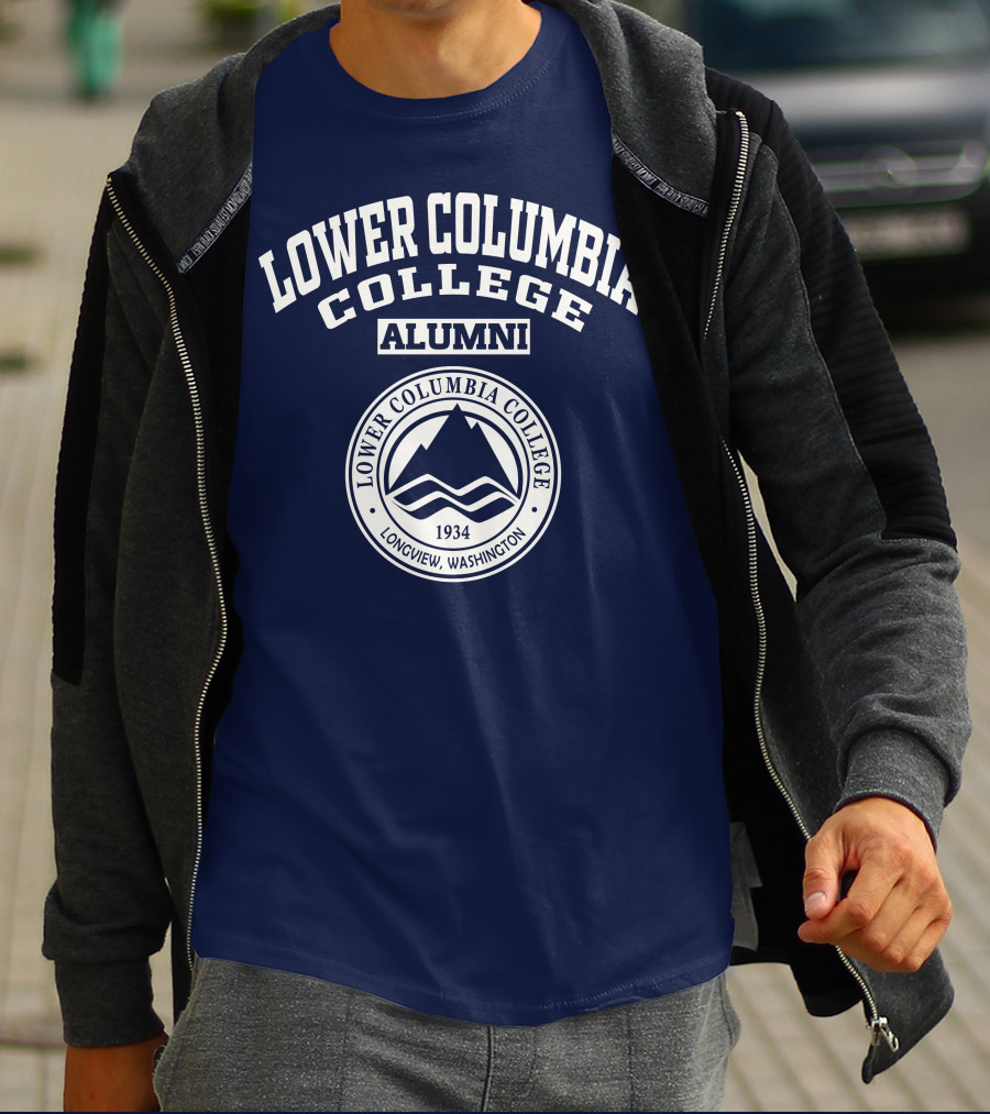 Lower Columbia College Alumni 1934 Longview Washington T-Shirt