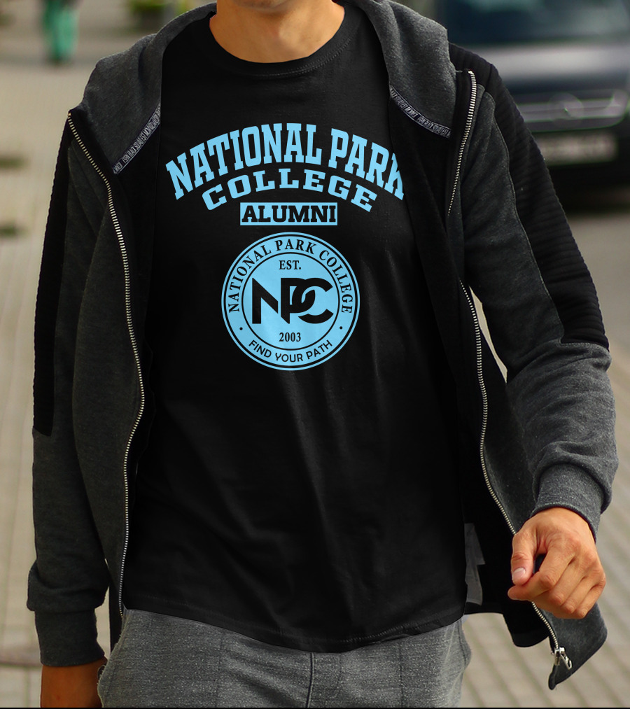 National Park College Alumni NPC Est. 2003 Find Your Path T-Shirt