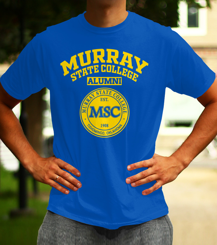 Murray State College Alumni MSC Logo Tishomingo Oklahoma Est. 1908 T-Shirt