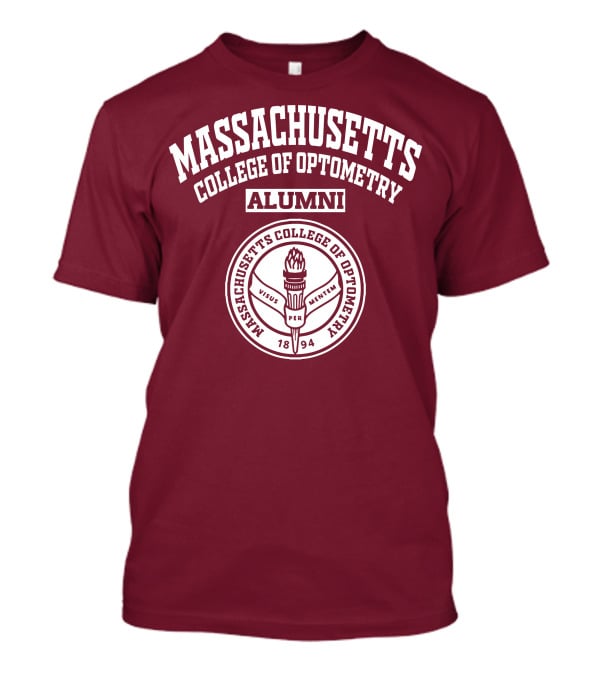 Massachusetts College Of Optometry Alumni Visus Per Mentem 1894 T-Shirt