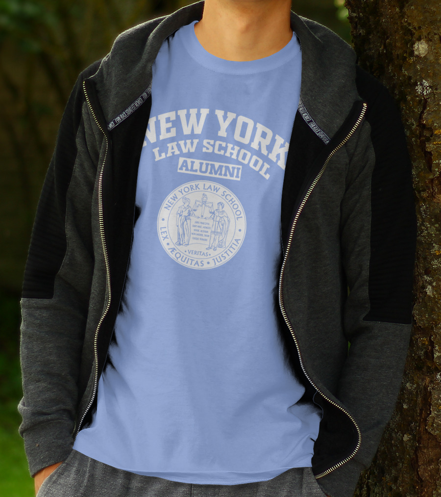 New York Law School Alumni Veritas Lex Aequitas Justitia T-Shirt
