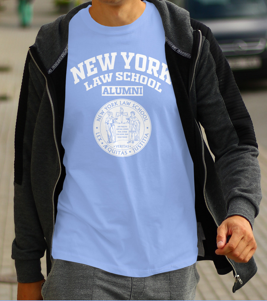 New York Law School Alumni Veritas Lex Aequitas Justitia T-Shirt