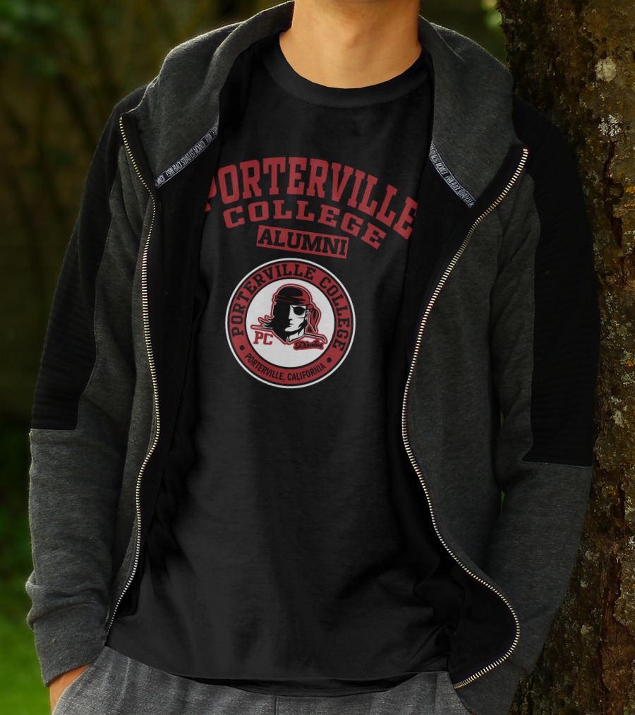 Porterville College Alumni California PC Pirate T-Shirt