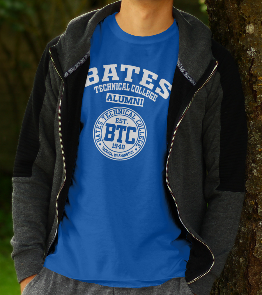 Bates Technical College Alumni Est. 1940 BTC Tacoma Washington T-Shirt