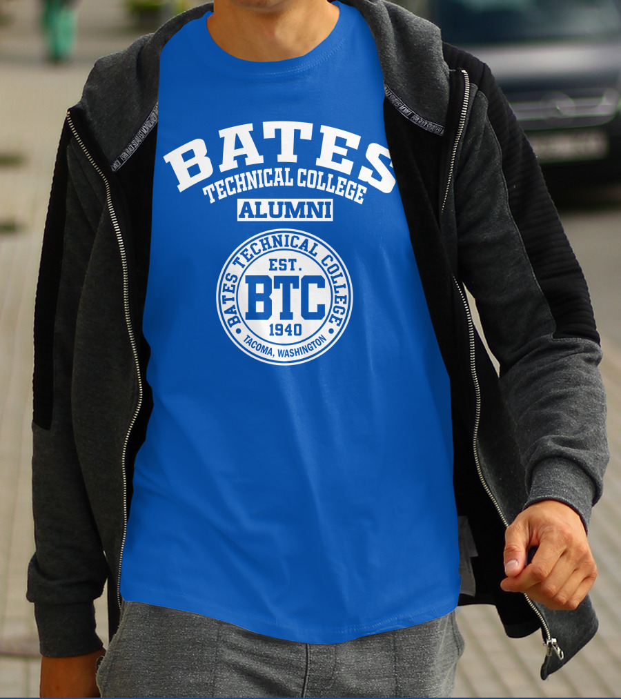 Bates Technical College Alumni Est. 1940 BTC Tacoma Washington T-Shirt