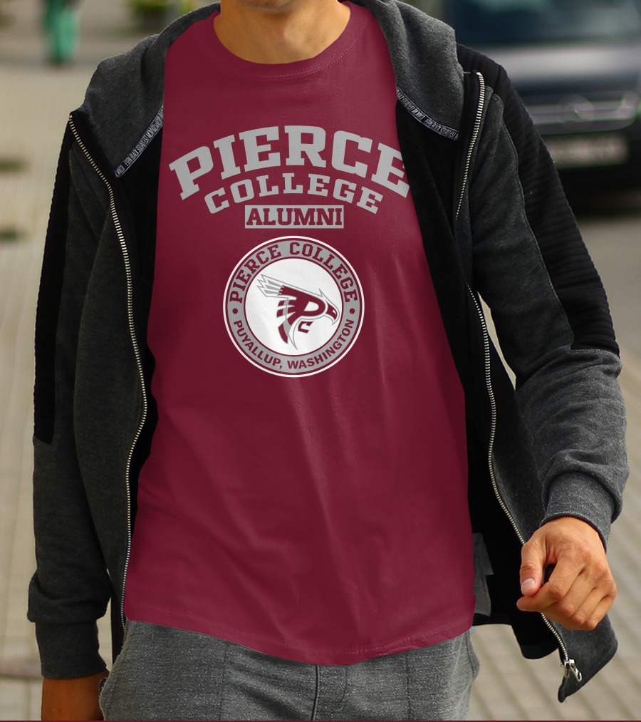 Pierce College Alumni Puyallup Washington Logo Pierce College Alumni T-Shirt