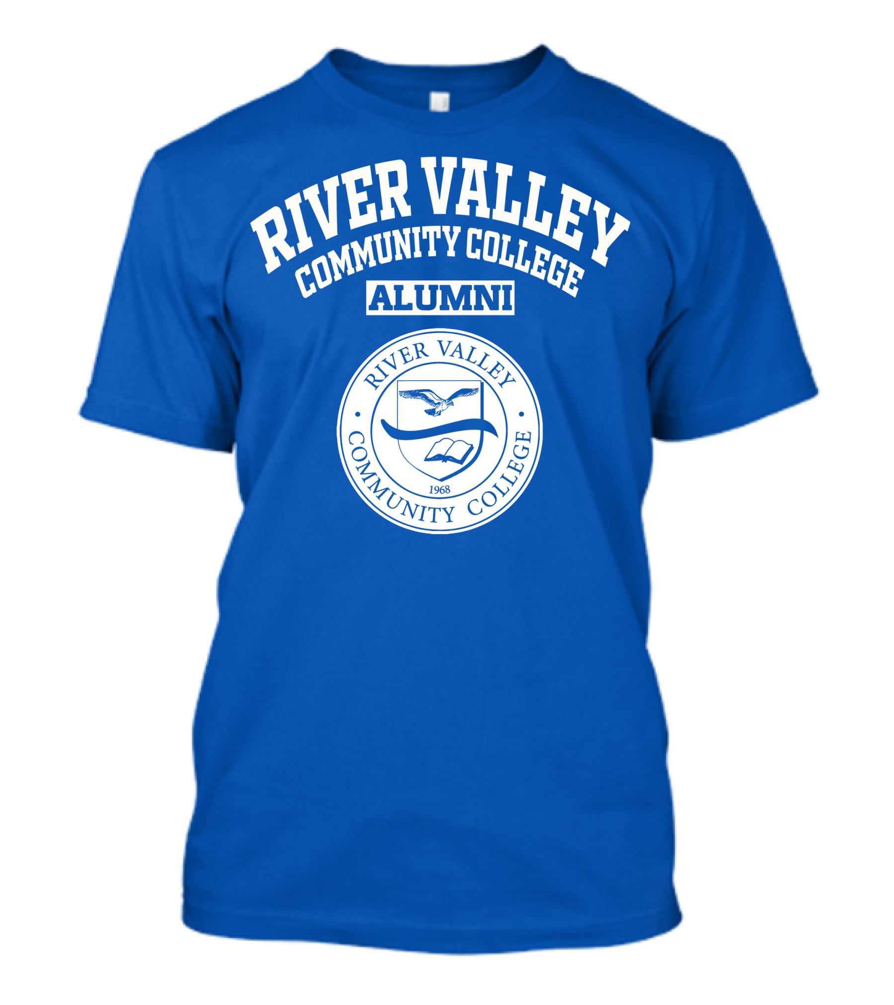 River Valley Community College Alumni Emblem 1968 T-Shirt