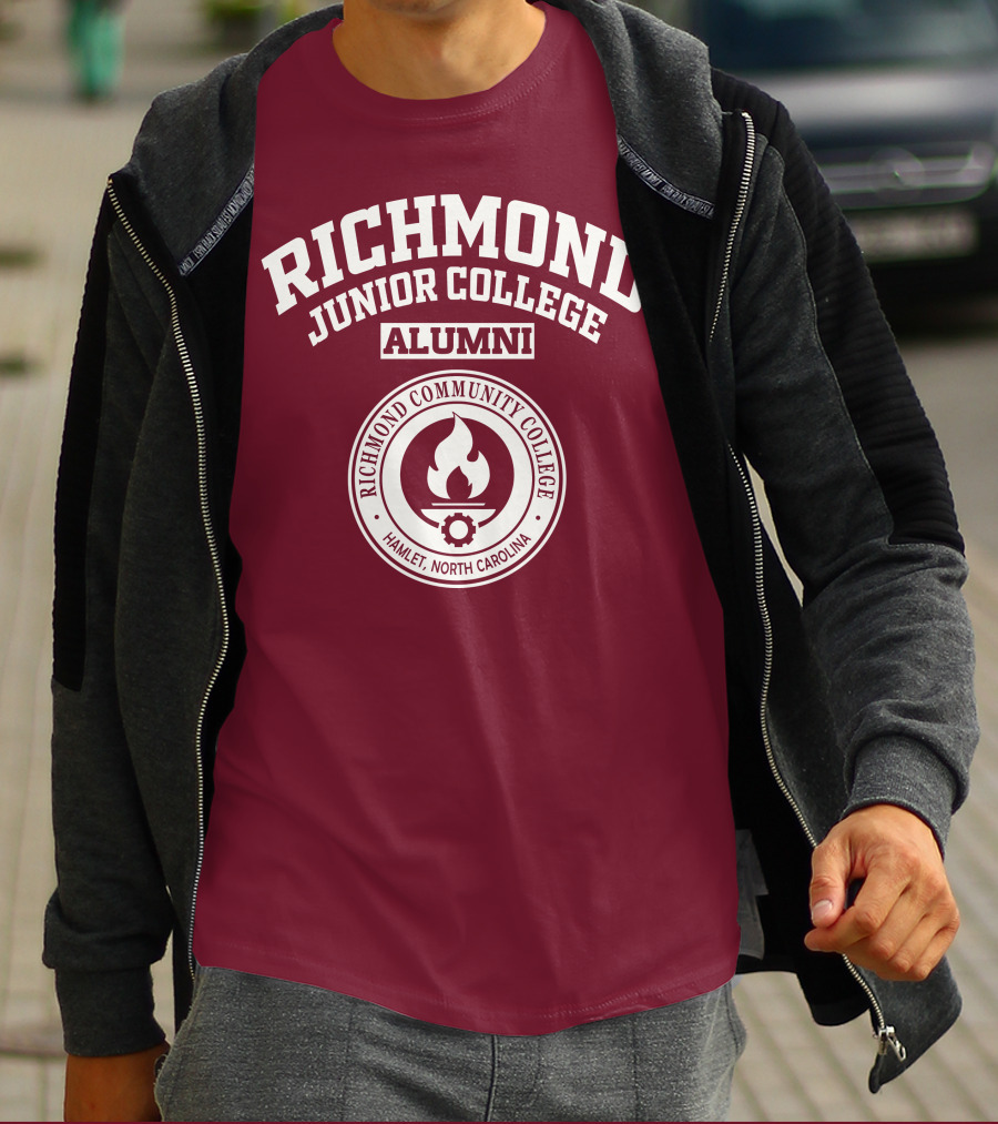 Richmond Junior College Alumni Richmond Community College Hamlet North Carolina T-Shirt
