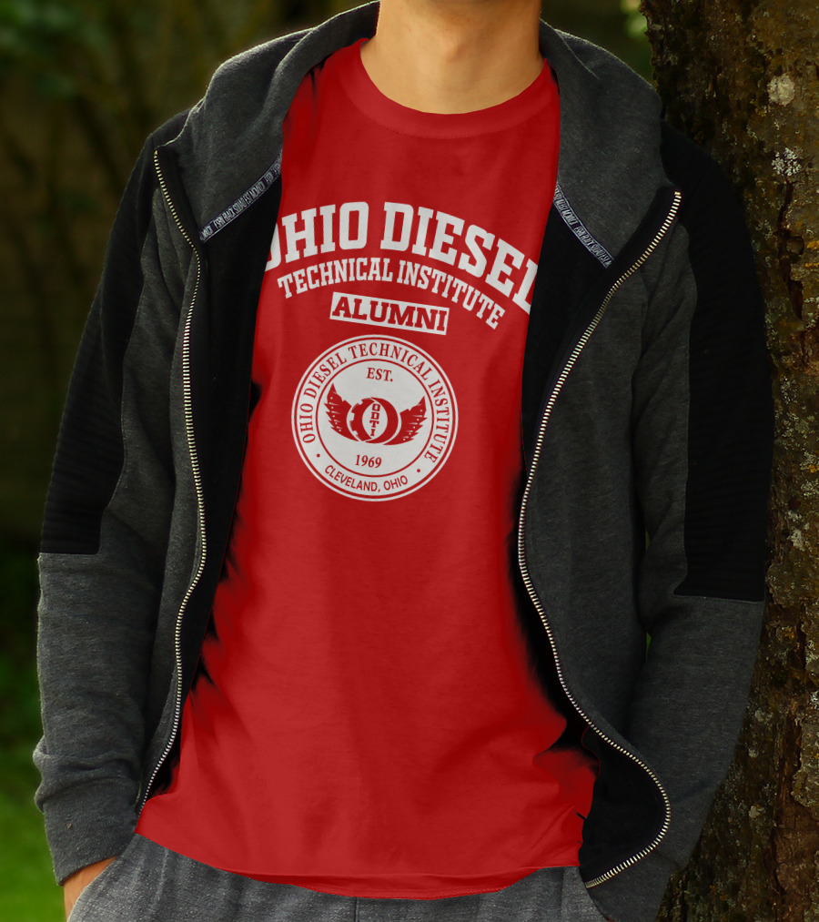 Ohio Diesel Technical Institute Alumni EST. 1969 Cleveland Ohio T-Shirt